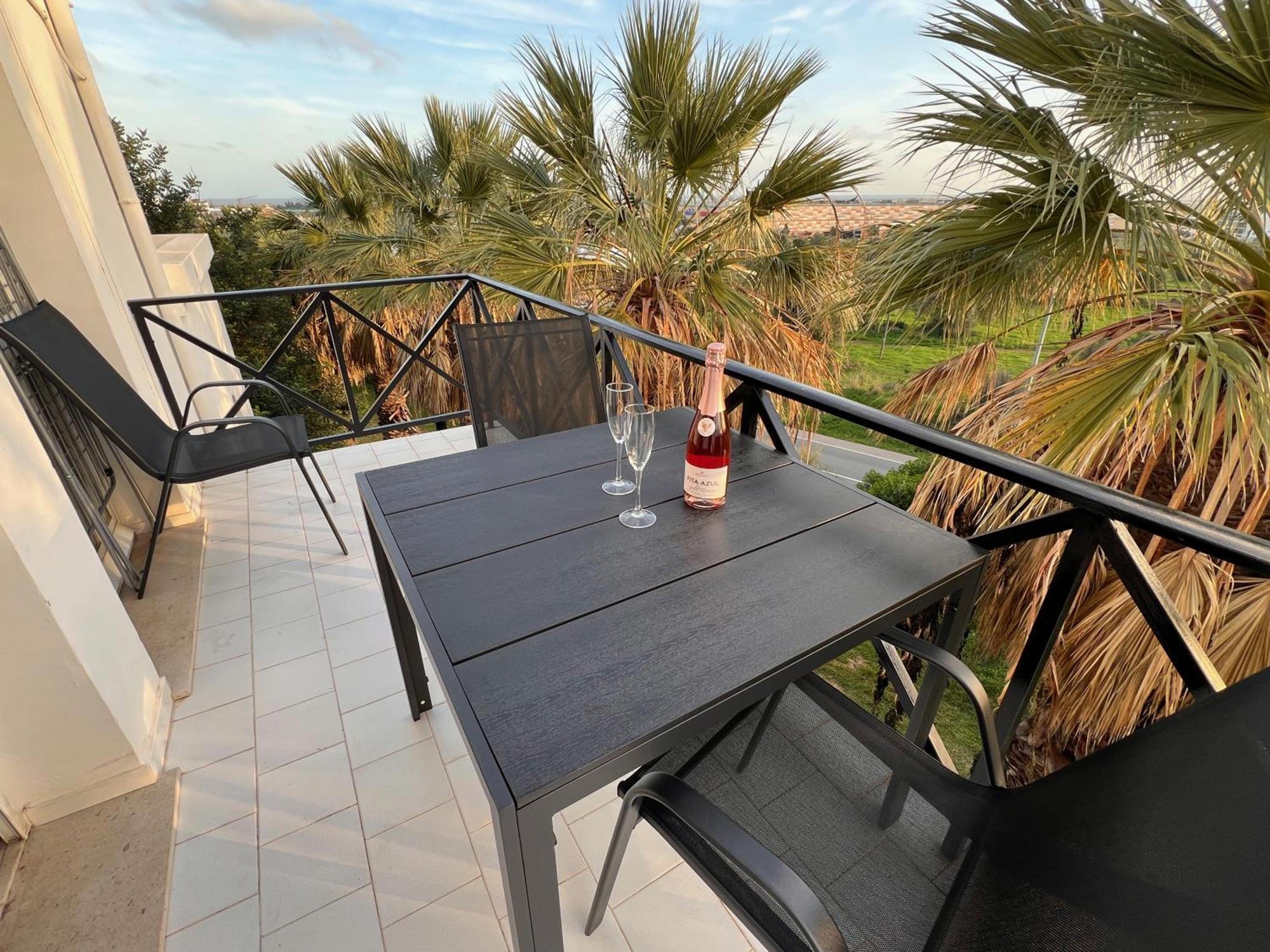 Green Apartment In Tavira Garden Exterior foto